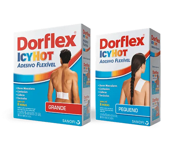 Caixas de Dorflex Icyhot Adesivo Flexível